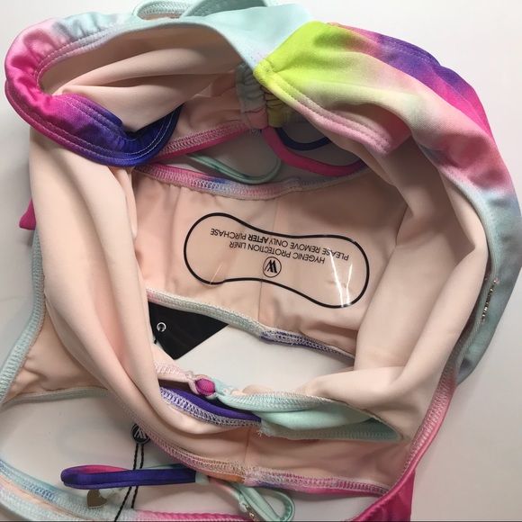 NWT Wildfox Tie Dye Monokini One Piece Swim Suit - Picture 8 of 8